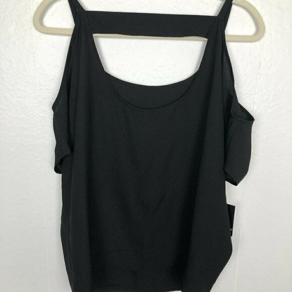 SIGNATURE STUDIOS Modern Cold Shoulder Blouse - Picture 3 of 6
